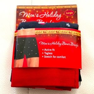 Men’s Christmas Boxer Briefs